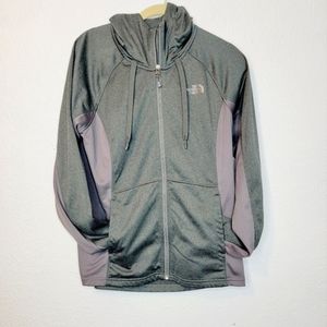 The North Face zip-up hoodie